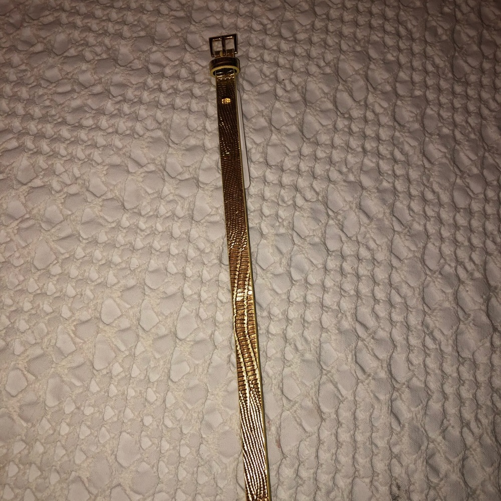 juicy couture gold thin belt